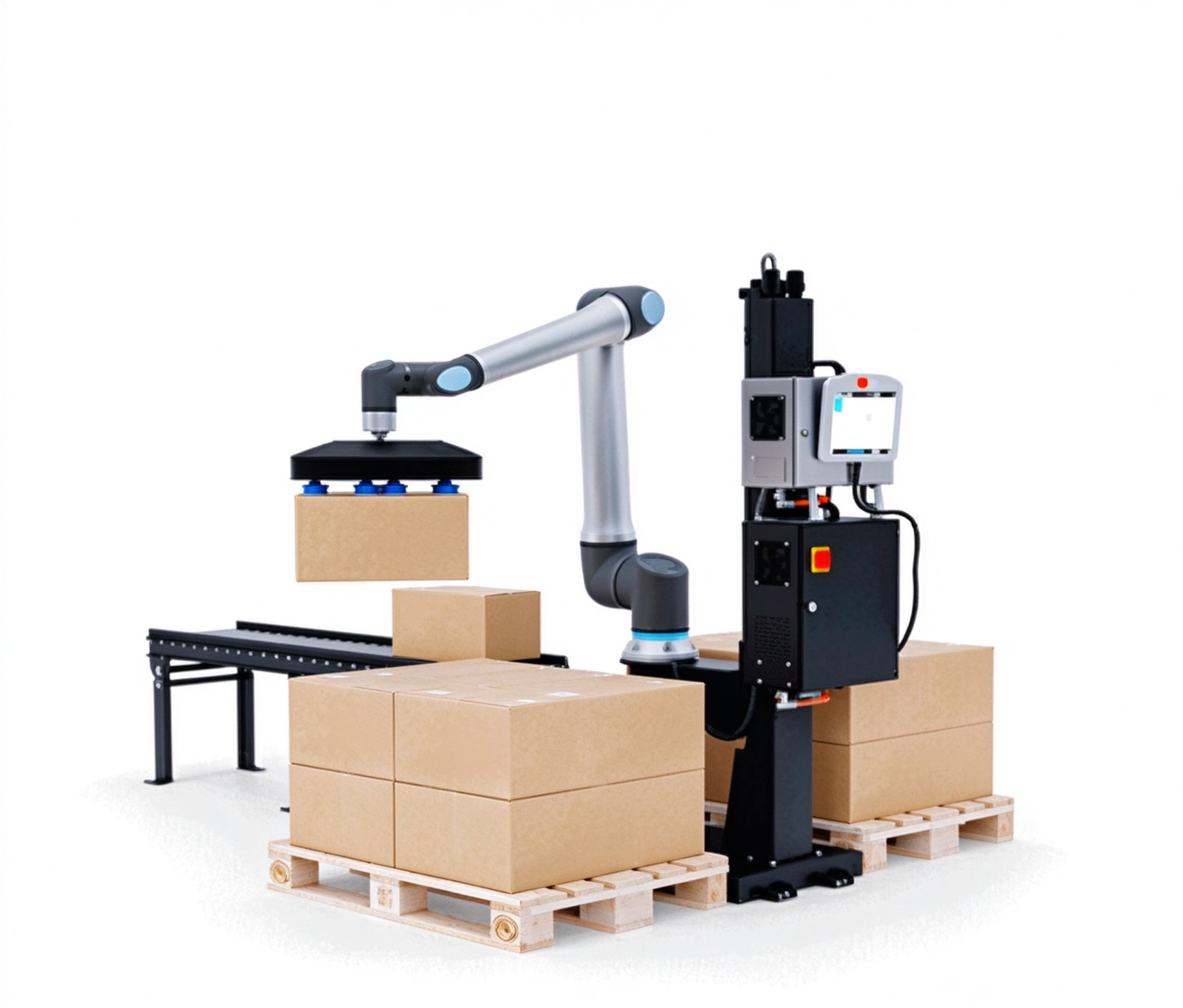 Robot cộng t&aacute;c 6 trục để bốc dỡ v&agrave; xếp chồng (5/10/20/30 kg)